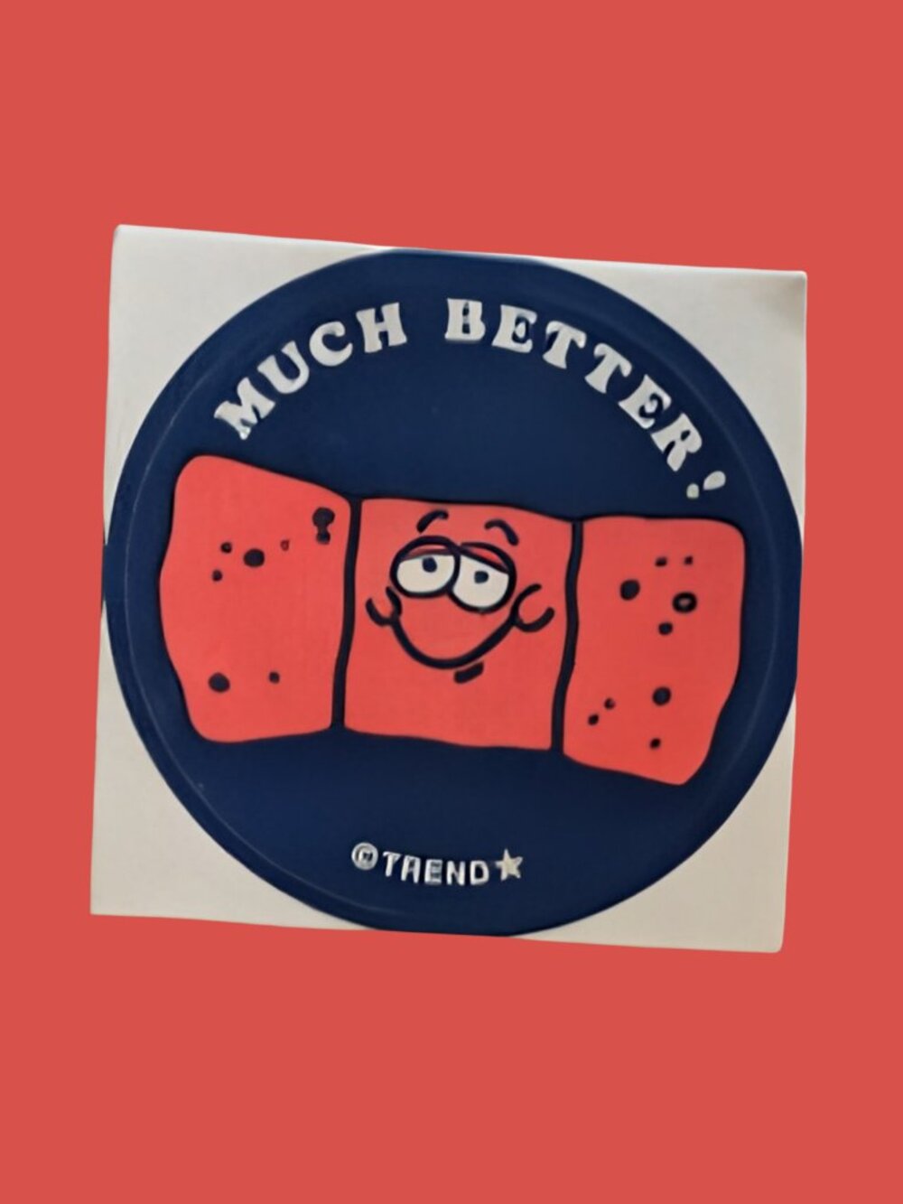 10/$25 Bandage "Much Better" Scratch & Sniff Retro Sticker